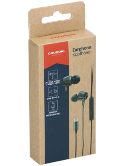 In-Ear-Kopfhörer in Schwarz