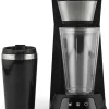 2in1-Eiskaffee-Maschine in Schwarz/ Silber