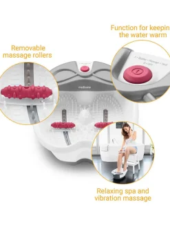 2in1--Faltbares Fußsprudelbad 