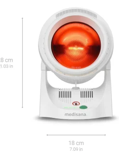 Infrarot- Lampe "IR 850" in Weiß