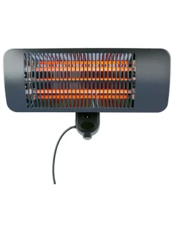 Infrarot-Heizstrahler in Schwarz - (B)50 x (H)19,5 cm