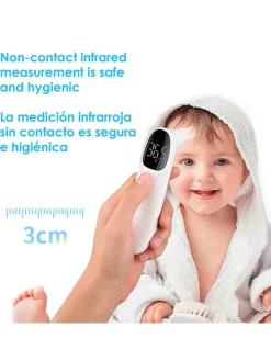 Infrarot-Thermometer in Weiß
