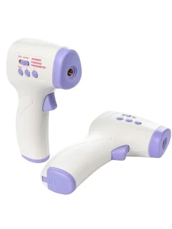 Infrarot-Thermometer in Weiß/ Lila