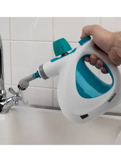 10in1-Handdampfreiniger in Weiß/ Blau