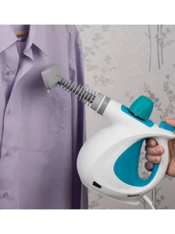 10in1-Handdampfreiniger in Weiß/ Blau