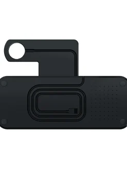 3in1-Induktions-Ladestation in Schwarz