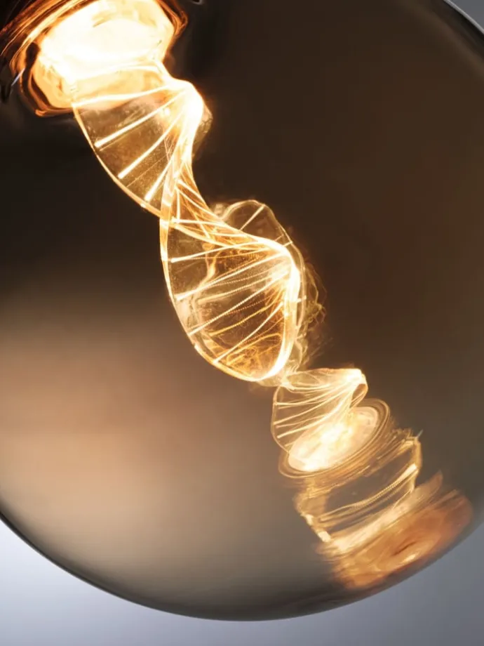 Inner Glow Edition LED Globe Helix