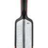 2in1-Reibe "GrateCut" in Schwarz/ Rot - (L)29,6 cm