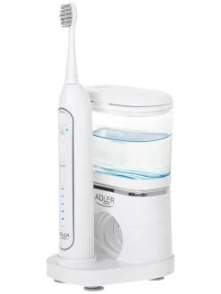 2-in-1-Schallzahnbürste mit Munddusche "AD 2180" in Weiß