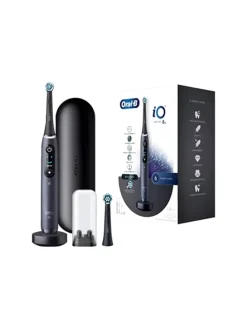 iO Series 8N Black Onyx Elektrische Zahnbürste in Schwarz