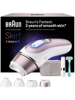 IPL-Haarentferner "Skin i-expert Pro IPL PL7432" in Weiß/ Roségold