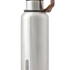 Isolierflasche in Silber/ Schwarz - 500 ml
