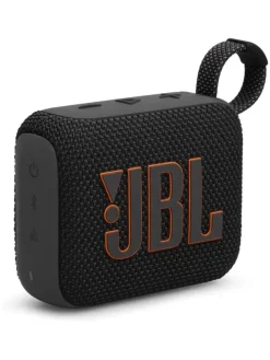 JBL Go 4 Schwarz – Tragbare Bluetooth-Lautsprecher-Box in Schwarz