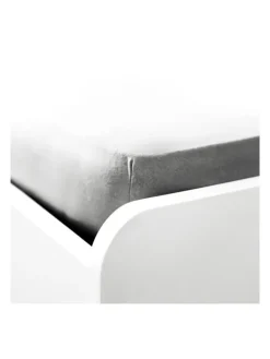 Jersey Spannbettlaken Spannbetttuch 100% Baumwolle Bettlaken Betttuch in Anthrazit