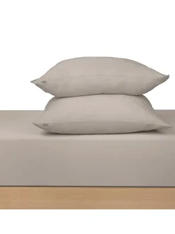 Jersey-Kissenhülle "Jessi" in Taupe