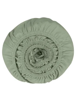 Jersey-Spannbettlaken in Grün