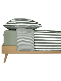 Jersey-Spannbettlaken in Grün