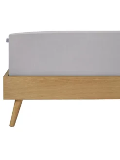 Jersey-Spannbettlaken in Grau