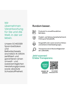 Jersey-Spannbettlaken in Hellblau