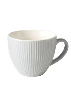 Jumbotasse "Ranura" in Hellgrau - 420 ml