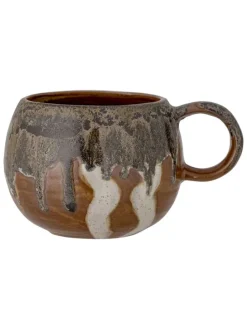 Jumbotasse ''Senna'' in Braun/ Grau - 510 ml