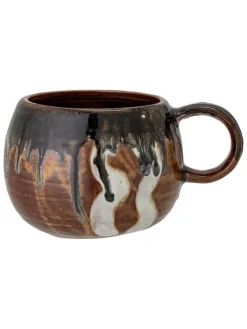 Jumbotasse ''Senna'' in Braun/ Grau - 510 ml