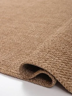 Jute-Teppich in Hellbraun