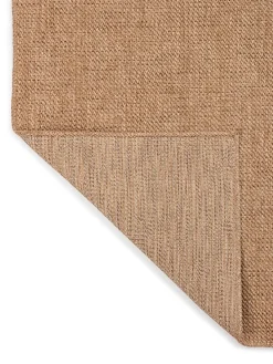 Jute-Teppich in Hellbraun