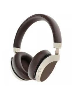 Kabellose Bluetooth Kopfhörer Ohrumschließende Kopfhörer in Braun