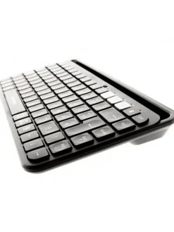 Kabellose Bluetooth Tastatur QWERTY in Schwarz