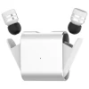 Kabellose Bluetooth-In-Ear-Kopfhörer in Silber