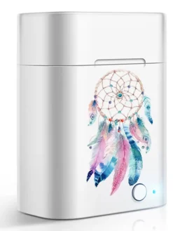 Kabellose Bluetooth-In-Ear-Kopfhörer in Silber