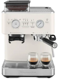 Kaffeehalbautomat "5KES6551" in Creme
