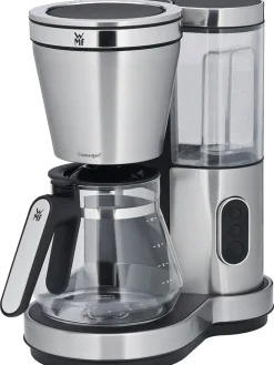 Kaffeemaschine "Lono" in Silber/ Schwarz - 1,25 l