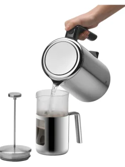 Kaffeepresse ''Kult'' in Silber - 1 l