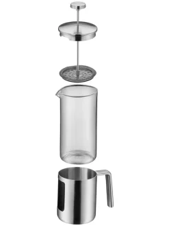 Kaffeepresse ''Kult'' in Silber - 1 l