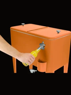 Kailua Cooler - Kühlbox, Kühlwagen, Getränkekühler, Orange