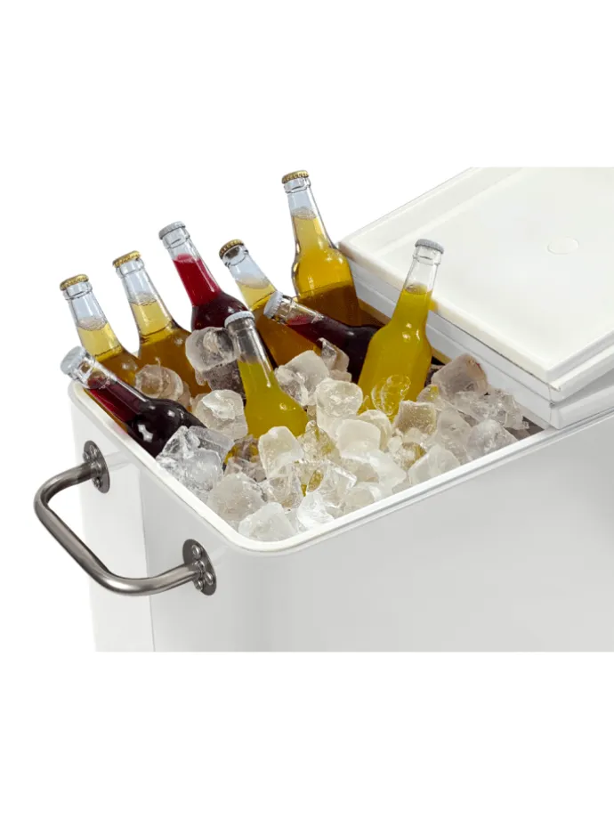 Kailua Cooler - Kühlbox, Kühlwagen, Getränkekühler, Weiß