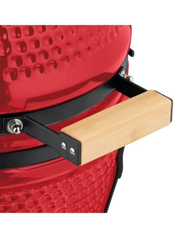 Kamado Grill in Rot - Ø 32 cm