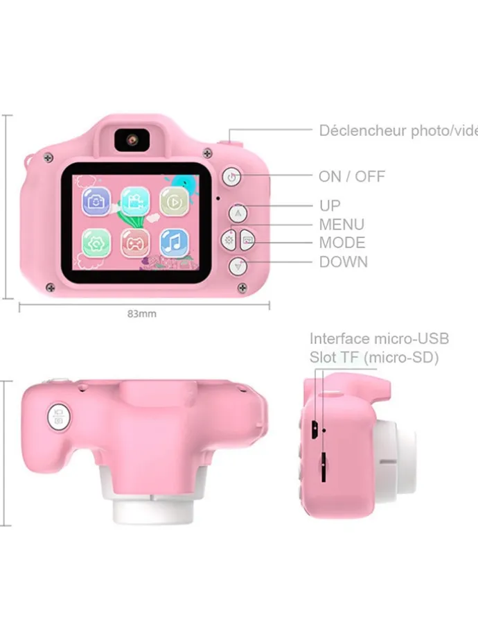 Kamera "EasyClick" in Rosa - ab 6 Jahren