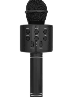 Karaoke-Mikrofon in Schwarz - ab 3 Jahren