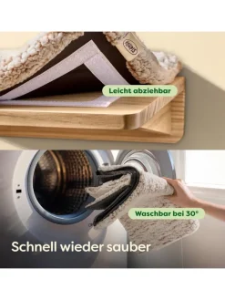 Katzen Kletterwand Set mit Katzenbett & 2X Katzentreppe - Kiefernholz