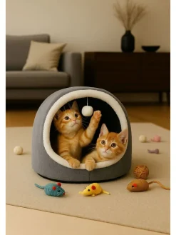 Katzenbett ''Alaska'' in Grau