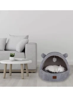 Katzenbett "Tom Cat" in Grau - (B)35 x (H)50 x (T)40 cm