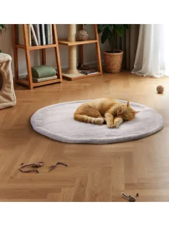 Katzendecke in Creme