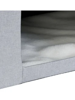 Katzenhöhle in Grau - (B)72 x (H)40,5 x (T)40,5 cm