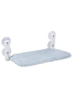 Katzen-Hängematte in Hellgrau - (B)52 x (H)10 x (T)32 cm