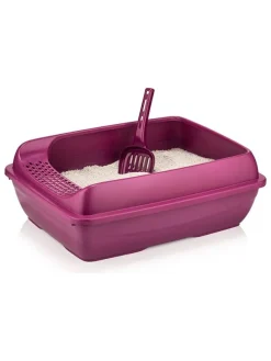 Katzenklo in Pink - (B)49 x (H)15 x (T)37,5 cm