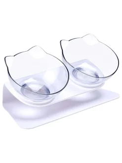 Katzennäpfe in Weiß - 2x 350 ml