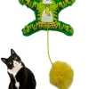 Katzenspielzeug in Grün - (L)12 x (B)16 cm